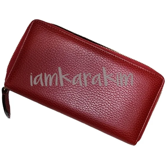 Gucci Leather Zip Around Wallet - Picture 3 of 8